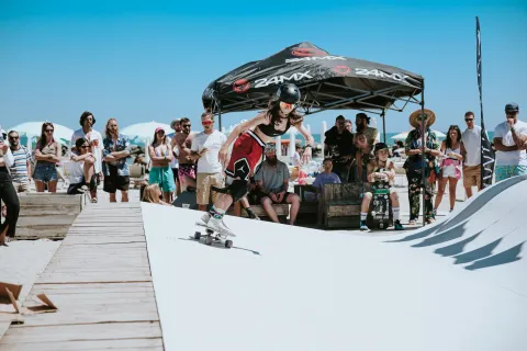 sport sulla spiaggia