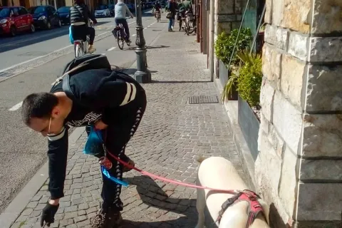 daniele benzi raccolta mozziconi