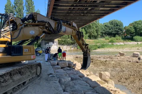 incontro al ponte dello scout