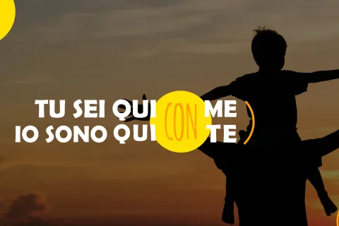 tu sei qui... in campo con me