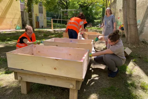 cassette in legno  Civivo  scuola Cappellini