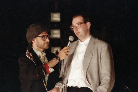 presentazione del libro 'Rimini' al grand hotel 1985