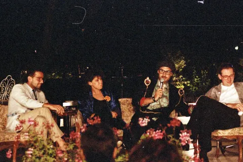 presentazione del libro 'Rimini' al grand hotel 1985