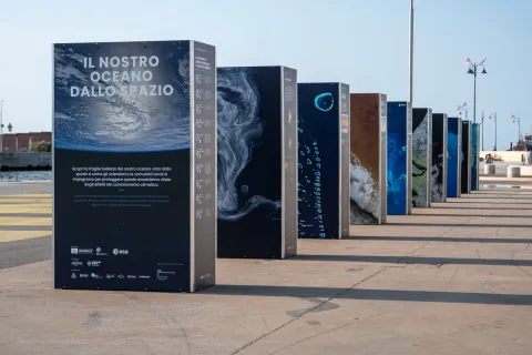 Mostra Our Ocean al porto