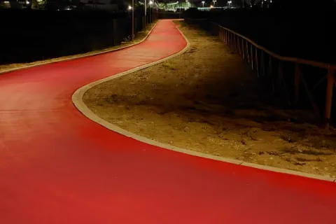 PISTA CICLO OVEST NOTTURNA