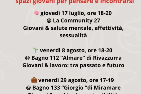 Volantino CoRNer on the beach