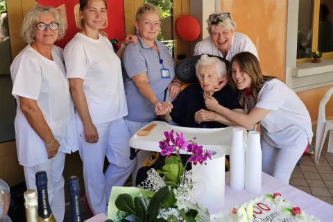 100 anni di nonna claudia