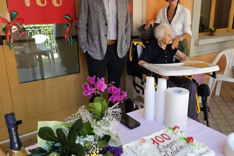 100 anni di nonna claudia