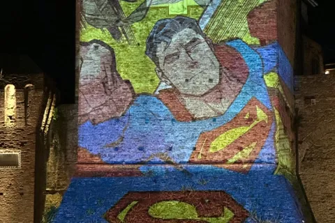 superman cartoon club al Castello