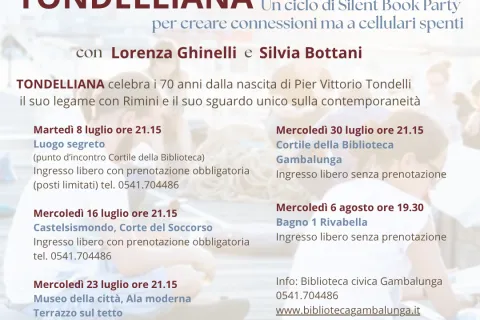 Locandina tondelliana