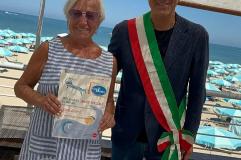 premiazione turista fedele nonna Vera