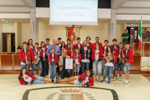 banda giovanile città di rimini in consiglio comunale