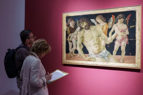 trasferimento opera bellini per restauro