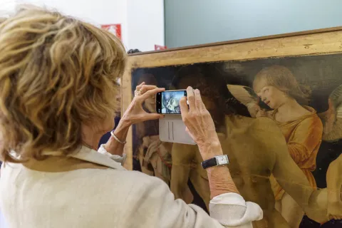 trasferimento opera bellini per restauro