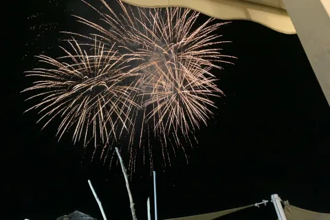 Fuochi a Miramare
