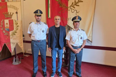 Il Sindaco incontra il  Capitano Stefano Di Vozzo
