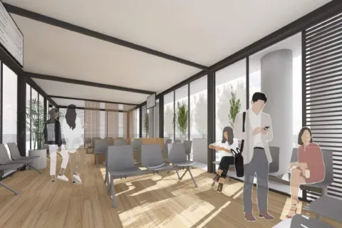 Rendering pronto soccorso Ospedale