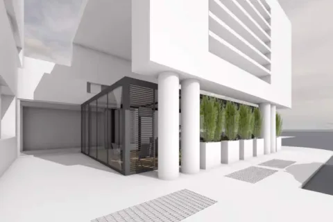 Rendering pronto soccorso Ospedale