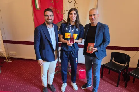 nicole piomboni ricevuta in residenza comunale