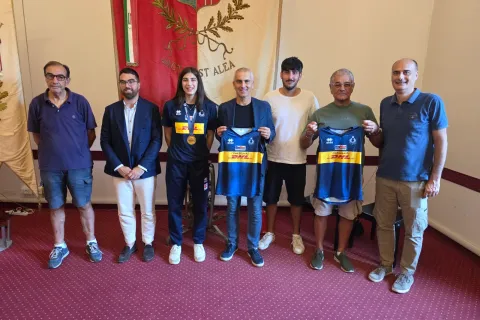 nicole piomboni ricevuta in residenza comunale