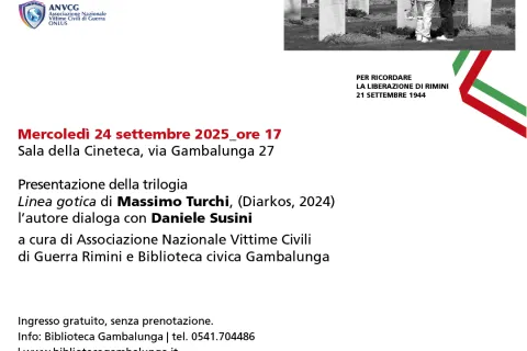 Locandina Anniversario Liberazione Rimini