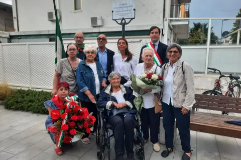 Intitolazione piazzetta Stella Baschetti e Augusto Innocenti