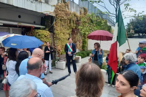 Intitolazione piazzetta Stella Baschetti e Augusto Innocenti