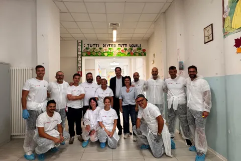 I gruppi Civivo all'opera nelle scuole riminesi