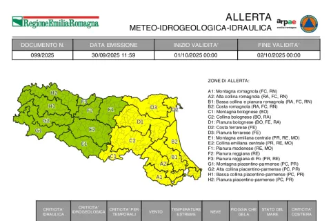 Allerta n.99 del 2025