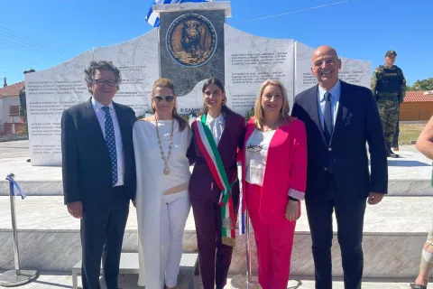 cerimonia a Orestiada, - Grecia