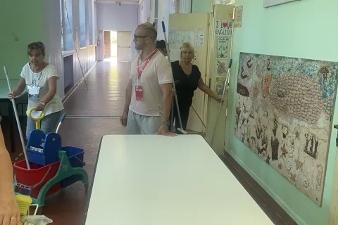 I gruppi Civivo all'opera nelle scuole riminesi