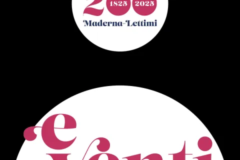 Locandina celebrazioni Conservatorio Musicale Lèttimi