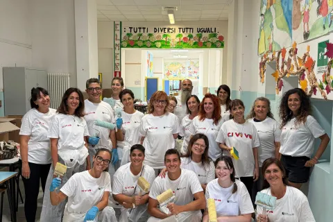 I gruppi Civivo all'opera nelle scuole riminesi
