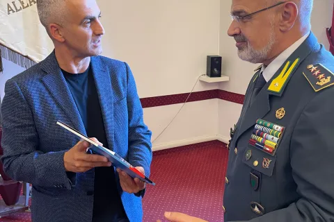 Il Sindaco incontra il Comandante della Guardia di Finanza