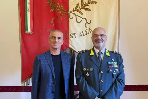 Il Sindaco incontra il Comandante della Guardia di Finanza