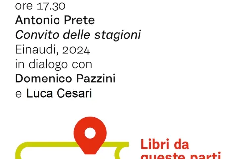 Antonio Prete  Libri da queste parti 2025