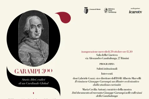 Rimini celebra i trecento anni dalla nascita del cardinale Giuseppe Garampi