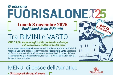 manifesto fuorisalone basta plastica in mare.