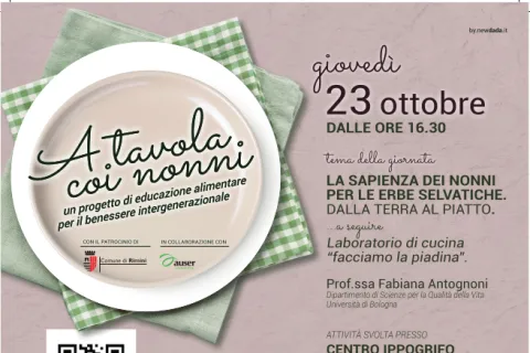 Evento A tavola con i nonni 