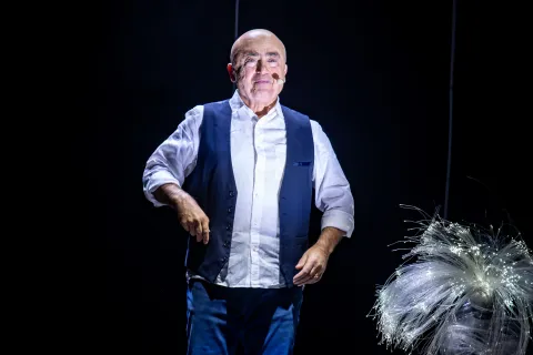 Paolo Cevoli nello spettacolo Figli di Troia