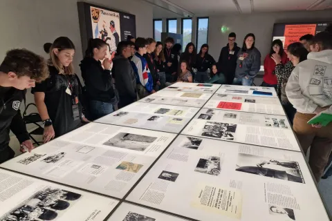 Viaggio memoria (foto d'archivio)