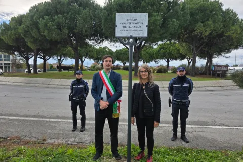 intitolazione Anna Politkovskaja