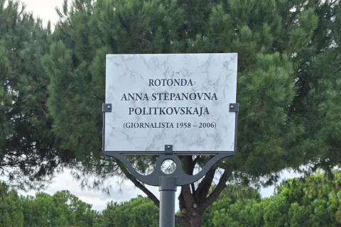 intitolazione Anna Politkovskaja