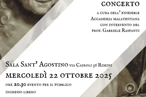 locandina concerto 22 ottobre 2025