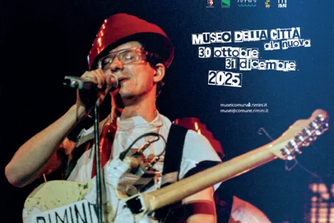 manifesto mostra rimini 80