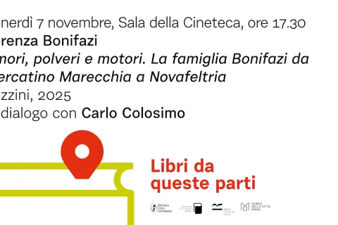 Cartolina evento Libri da queste parti