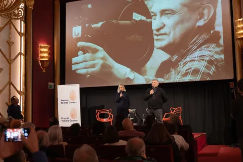 Aleksandr Sokurov in visita al Fellini Museum