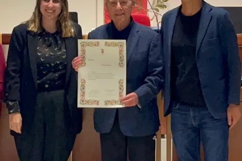 Omaggio Consiglio Comunale a Gioenzo Renzi