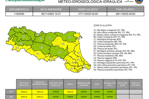 Allerta 118/2025