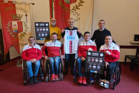 Conferenza stampa NTS Informatica Basket Rimini